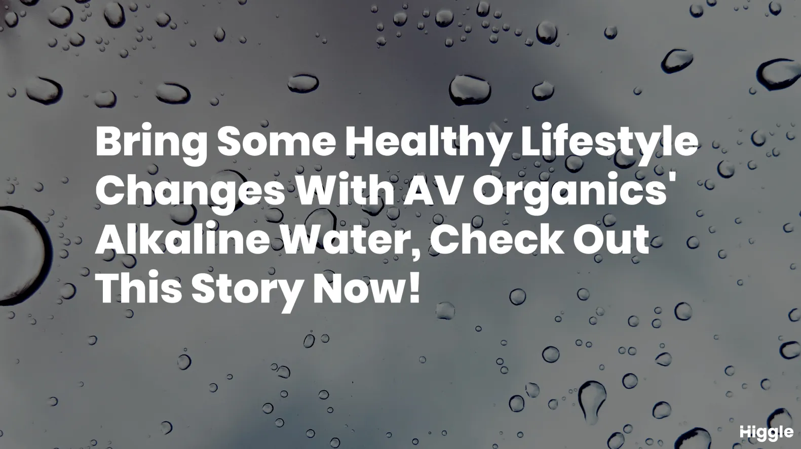 av organics alkaline water bottle