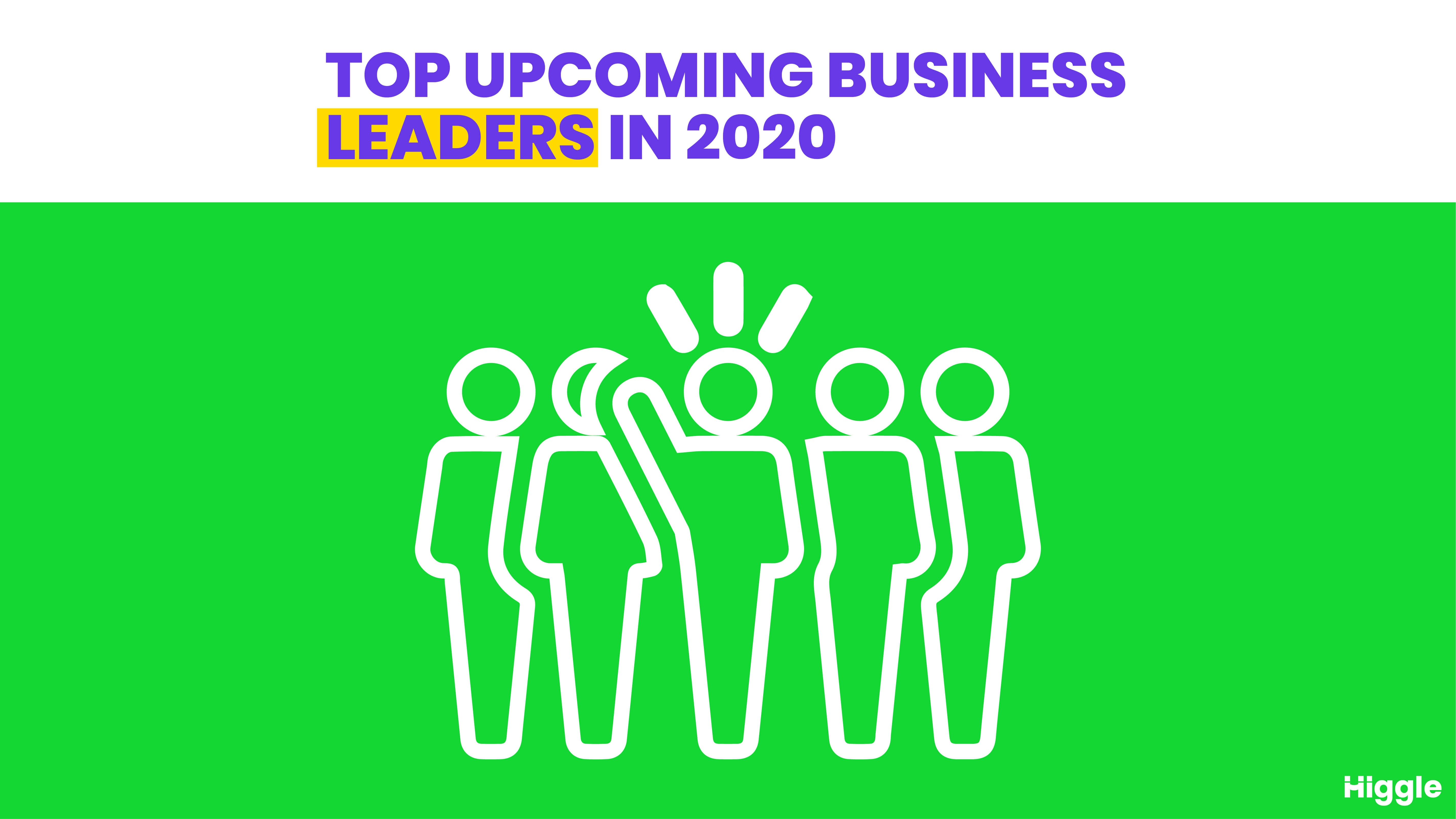 top upcoming business leaders